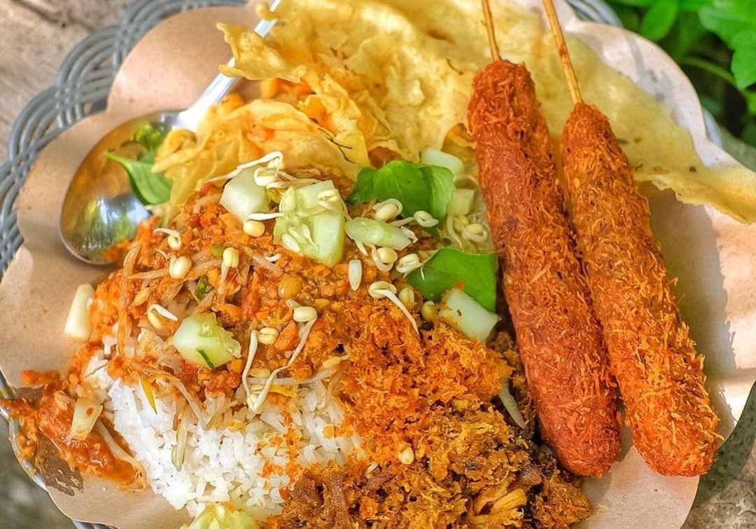 Nasi Pecel Bambu Runcing / surabayafoodies