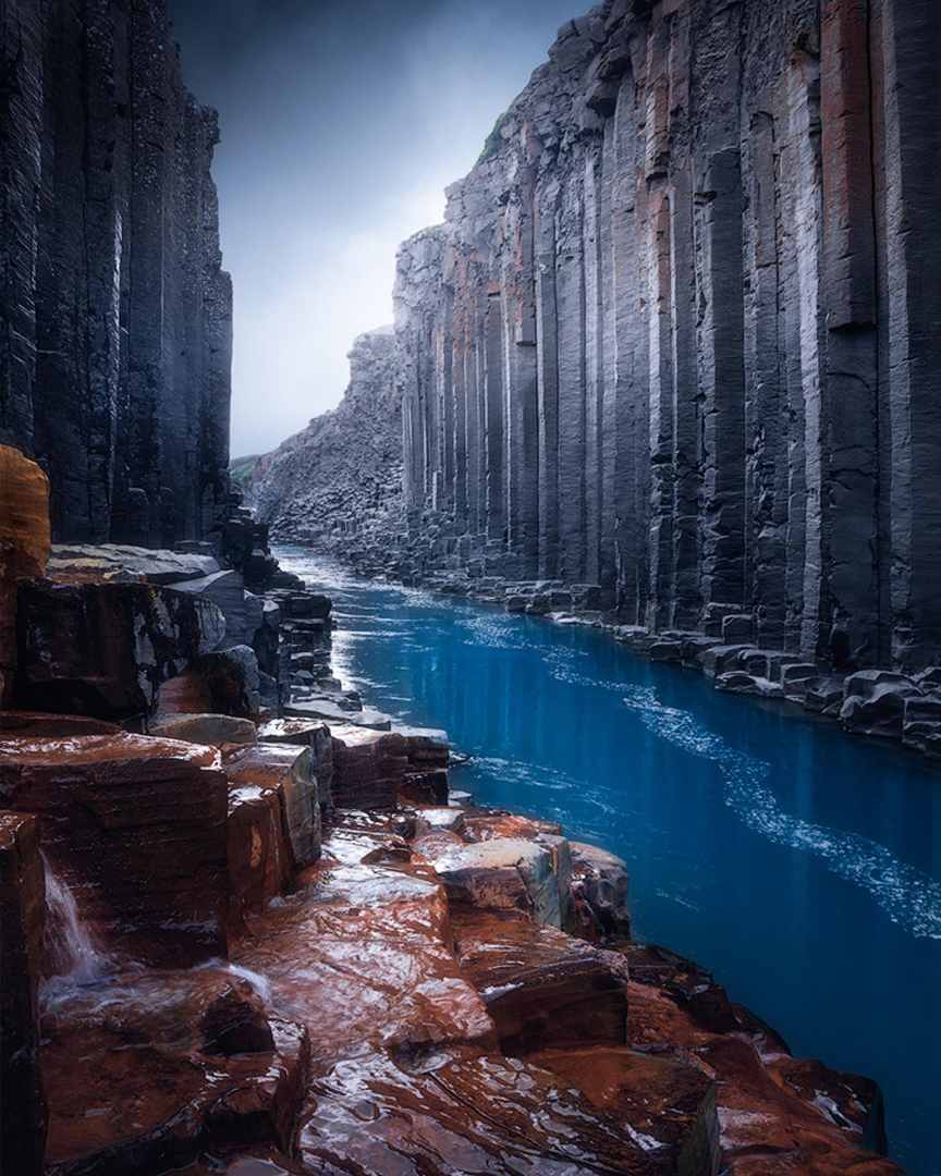 Stuðlagil Canyon / Fredrik Stromme