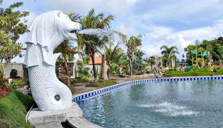 Patung Merlion di Bondowoso