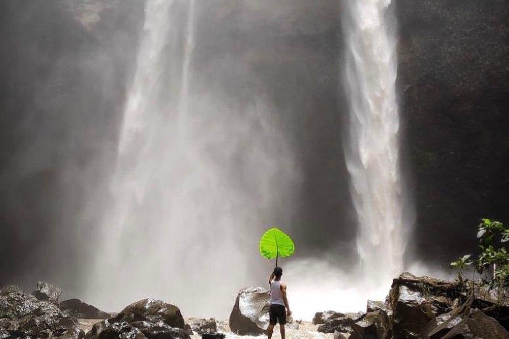 Daya Tarik Utama Air Terjun Tiu Bombong ( travelerbaperrrrrrrrr  Instagram)