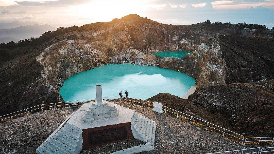 Danau Kelimutu: Daya Tarik dan Keunikan di NTT ( 13ican Instagram)