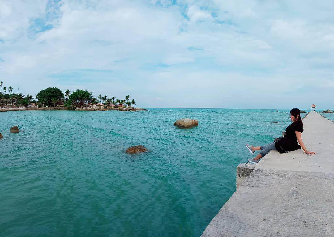 Daya Tarik Utama Pantai Parai Tenggiri ( endhar_savutra Instagram)