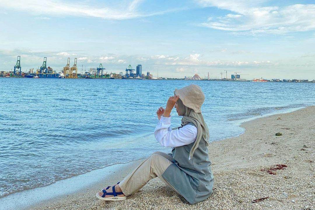 Daya Tarik Pulau Gusung Makassar ( wafiqazizah.a  Instagram)