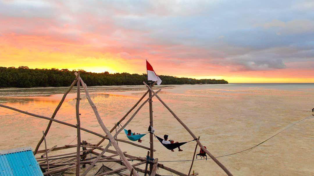 Pesona Pantai Ohoidertawun di Maluku Tenggara ( kamel_hadi Instagram)