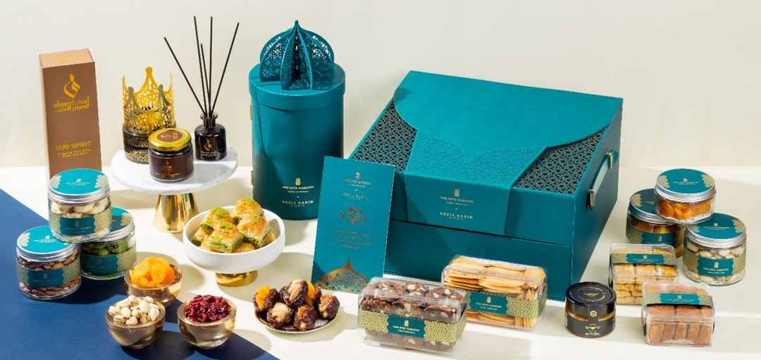 Paket hadiah/hampers Hari Raya dari Marriott Bonvoy