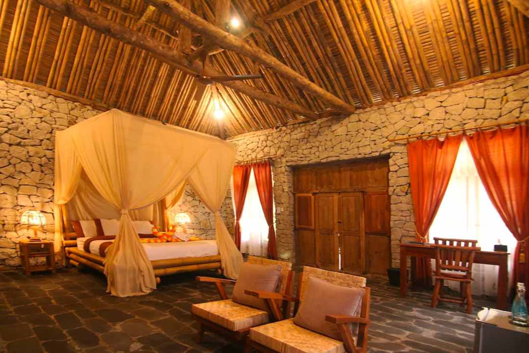 Kamar Tamu di Rajaklana Resort Villa