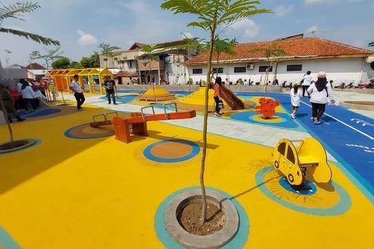 Fasilitas dan Wahana Edukatif Taman Cerdas Panularan