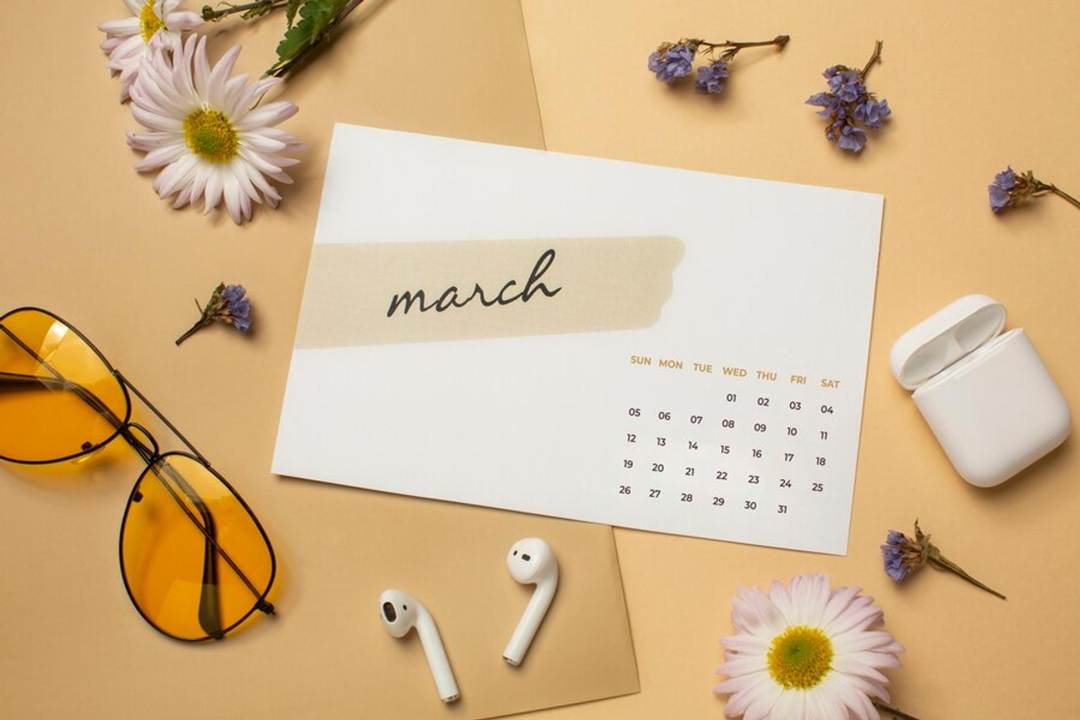 Kalender Hari Libur Nasional, Cuti Bersama, dan Tanggal Merah Maret 2025 (Freepik)