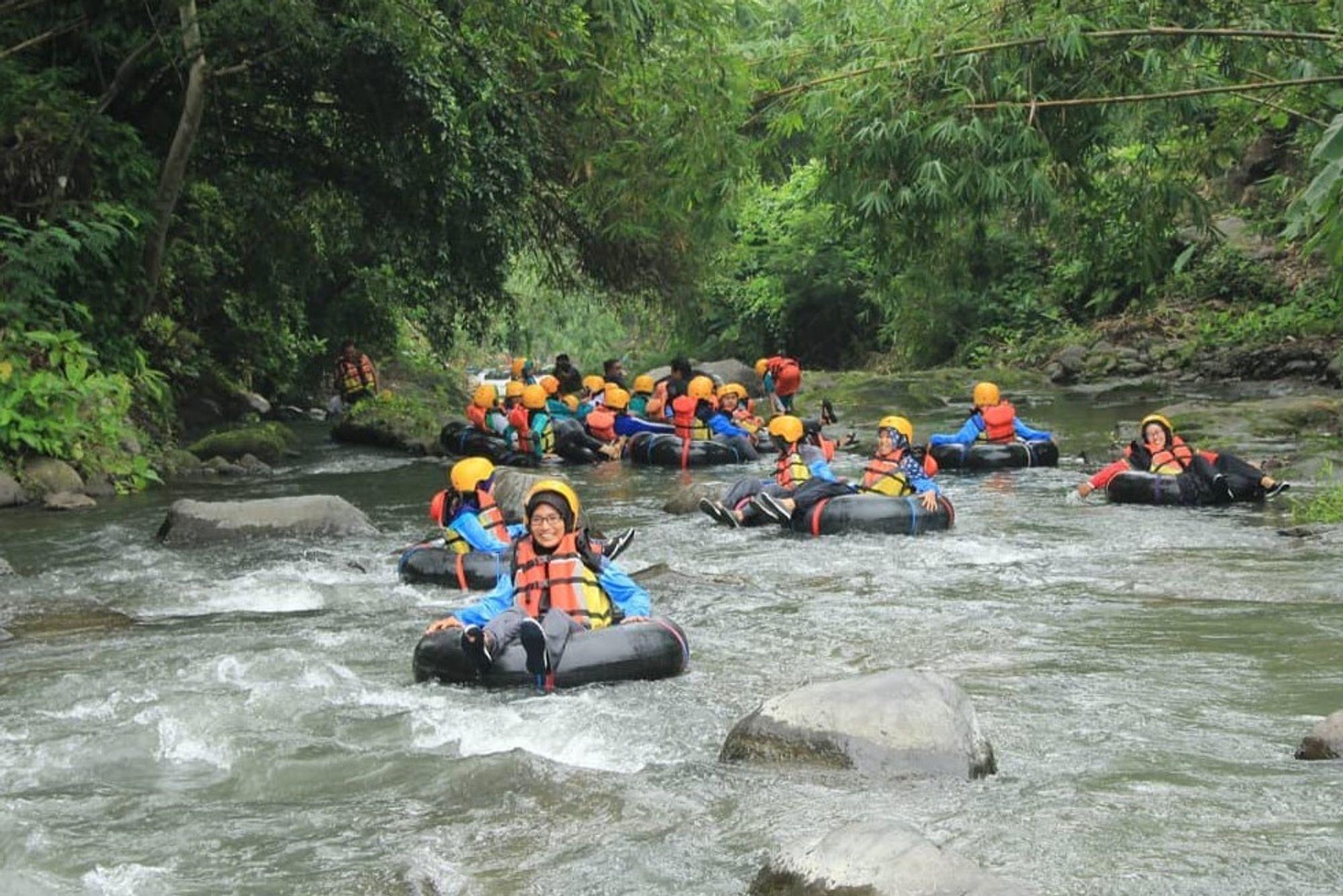 Most Popular River Tubing in Klaten Most Popular River Tubing in Klaten