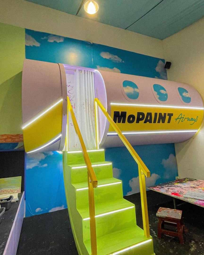 Mo Paint at Moja Museum / @mojamuseum
