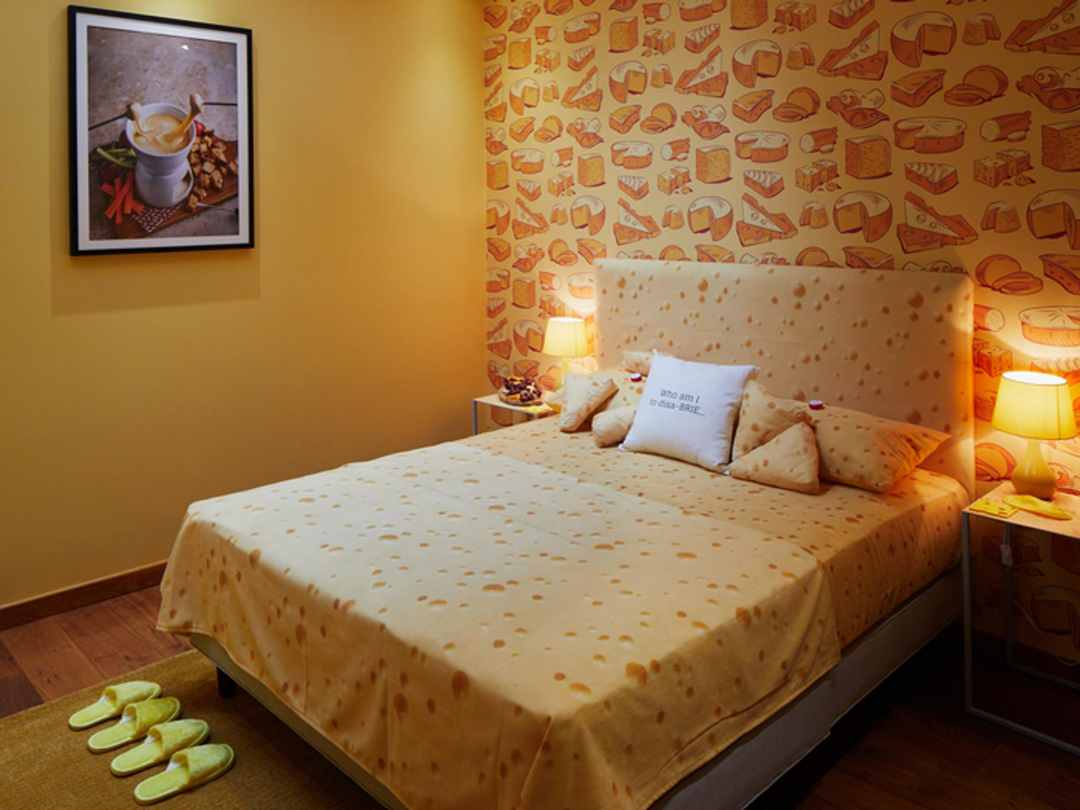 Kamar tamu di hotel keju, The Cheese Suite, London