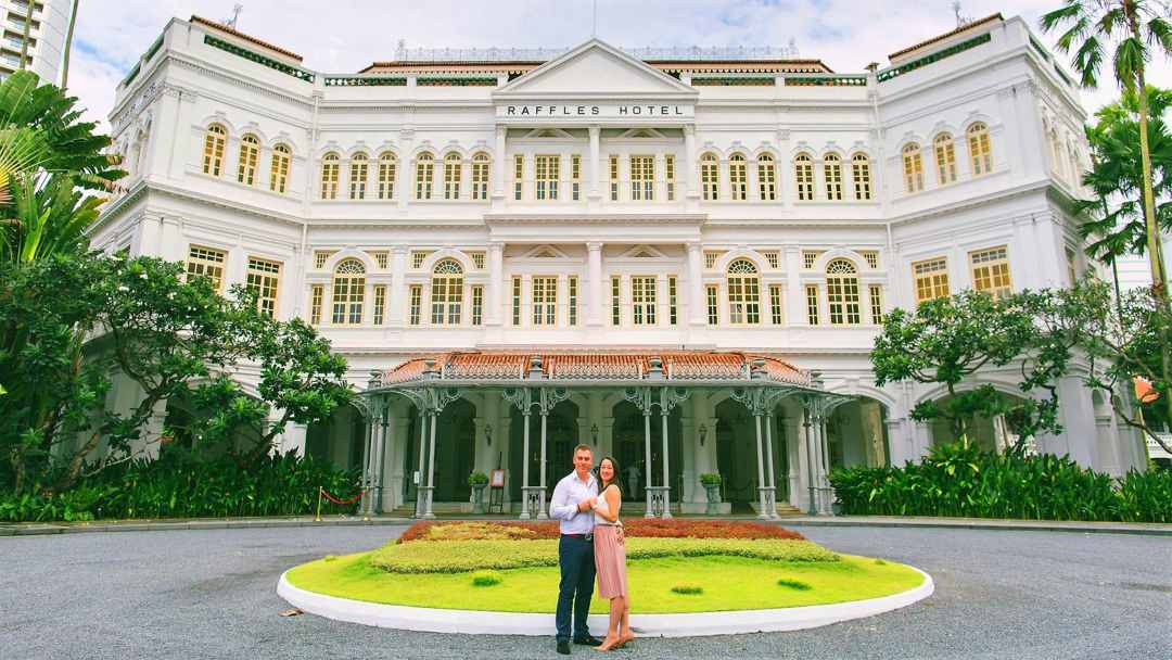 Lokasi Crazy Rich Asians: Nick dan Rachel menginap di Presidential Suite di Raffles Hotel