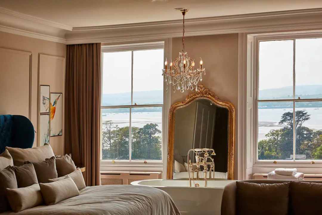 Kamar Tamu di Lympstone Manor