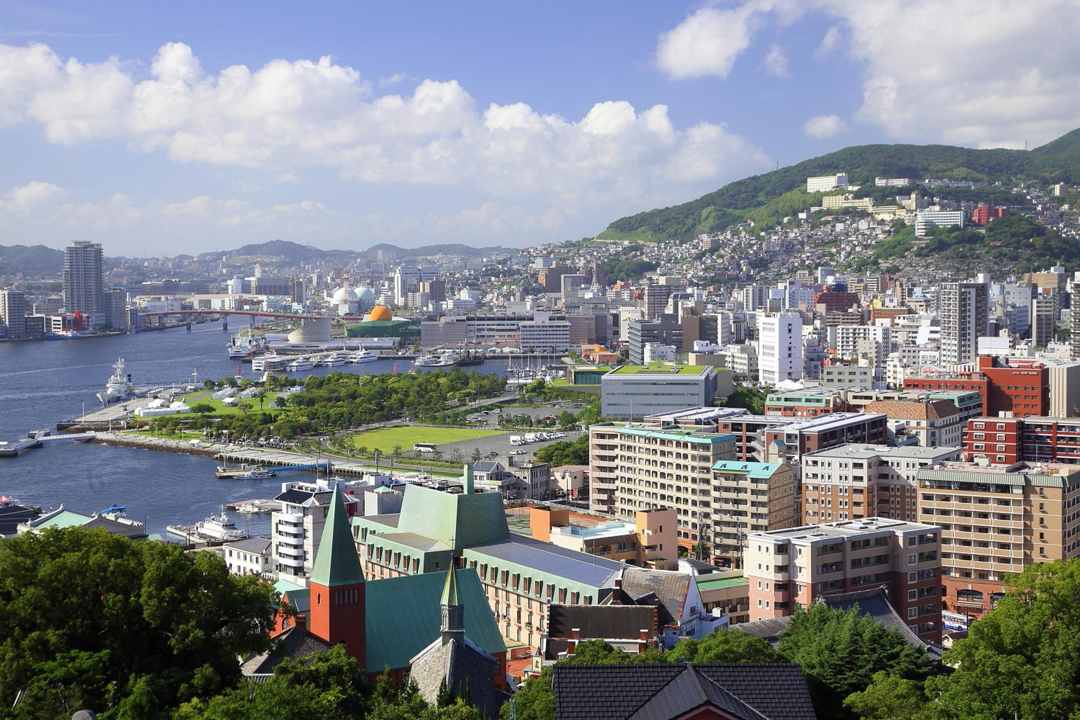 Nagasaki City in the present after modernization / Wikipedia