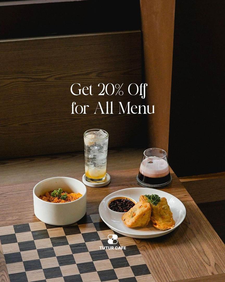 Menu dan Harga Cafe Tutur Bekasi