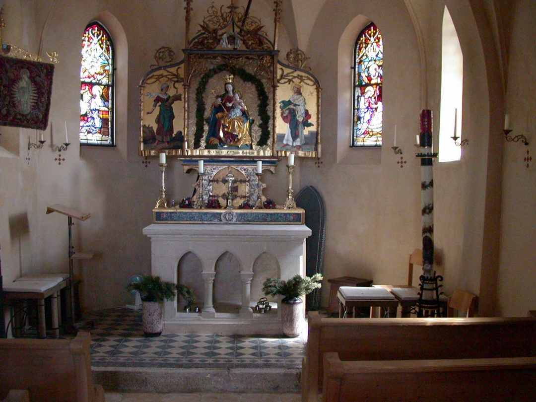 Wendelstein Chapel’s interior