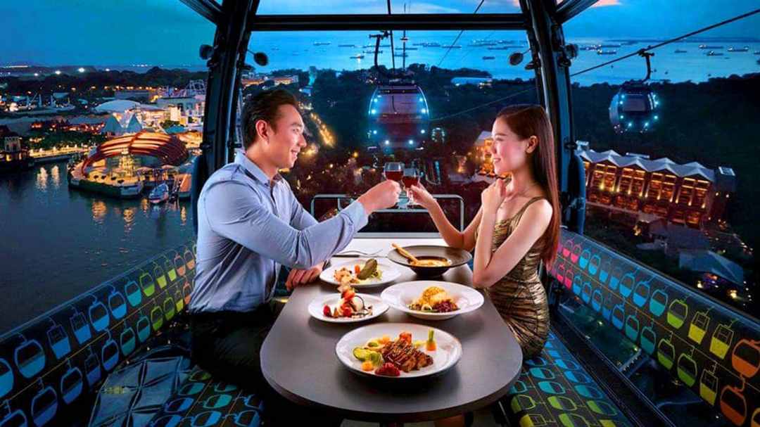 Lokasi Crazy Rich Asians: Pulau Sentosa adalah lokasi pesta bujangan Nick dan Colin