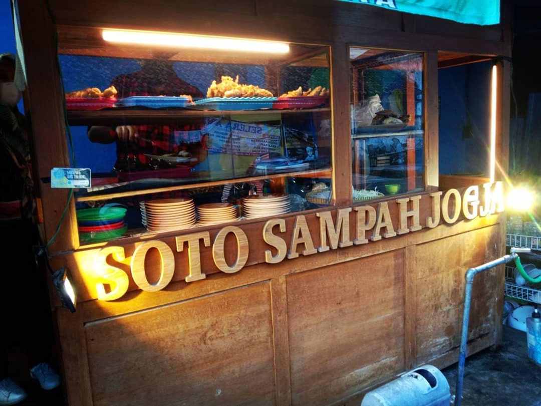 Lokasi Soto Sampah Jogja /  @sigit_permono