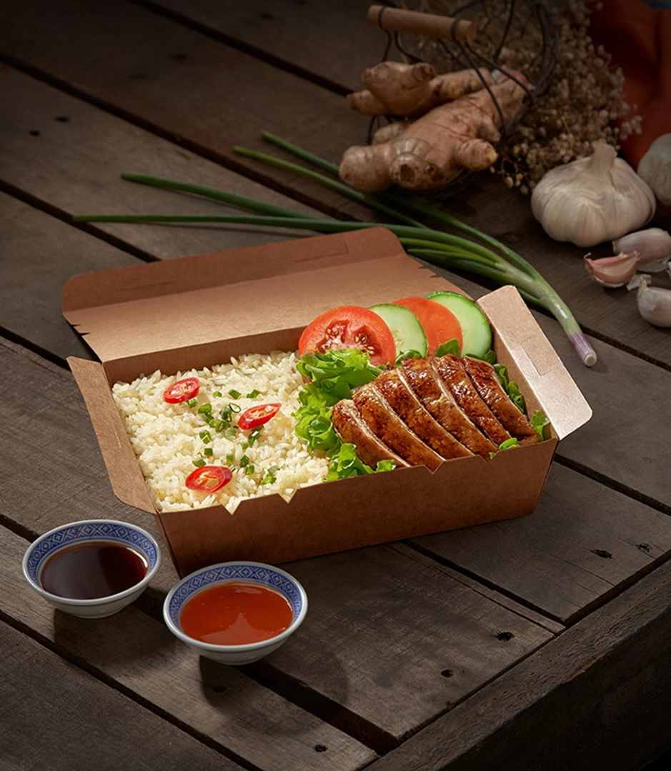 Chicken Rice, restoran Santan.
