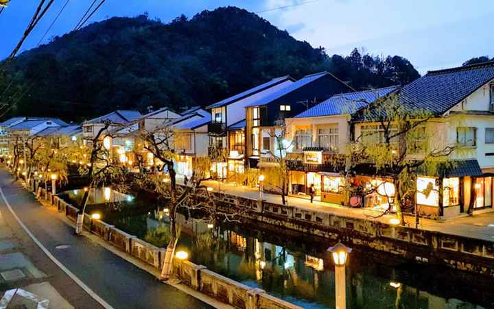 Beautiful town of Kinosaki Onsen