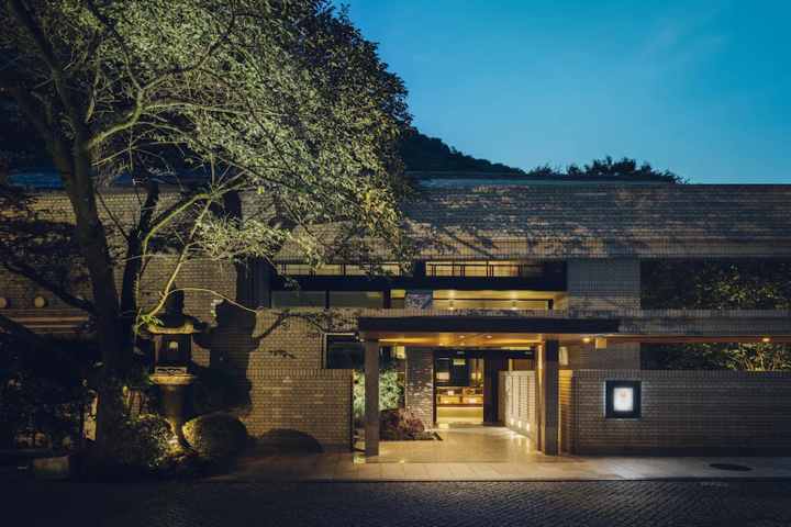 Pintu masuk ke Hoshino Resorts KAI Hakone