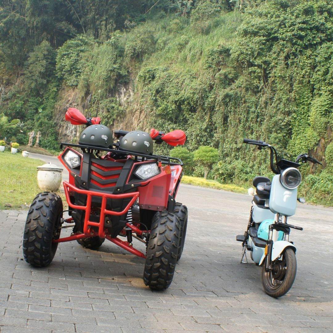 ATV dan Sepeda Elektrik di Taman Kemesraan Malang