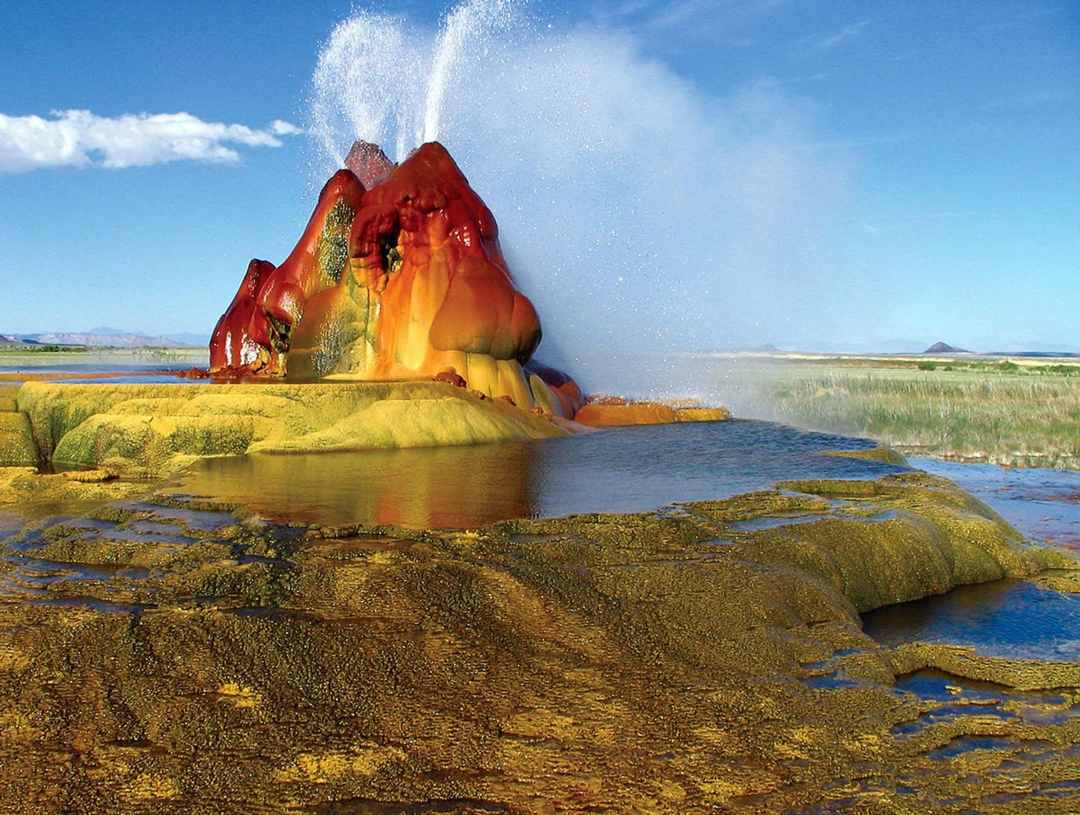 Fly Ranch Geyser terbentuk karena gagal ngebor.