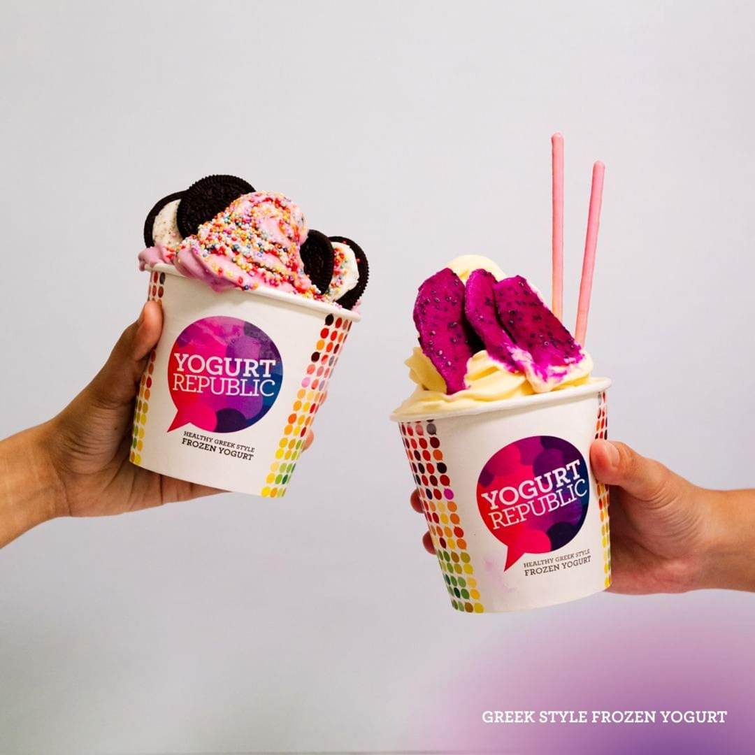 Frozen Yogurt di Yogurt Republic